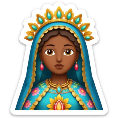 Virgen de Guadalupe sticker