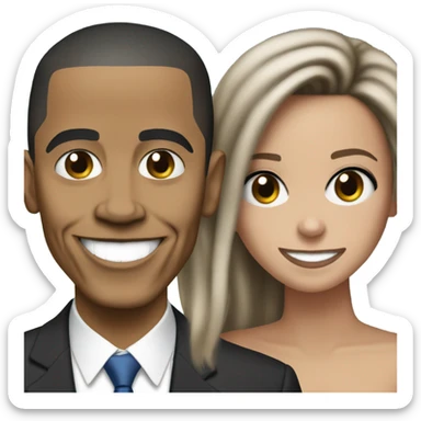 Obama dating Harry styles sticker