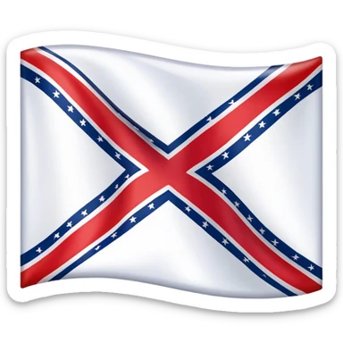 Rebel flag sticker