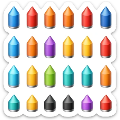 product attributes sticker