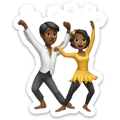 dance with star sticker