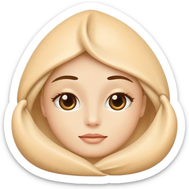 Organic cosmetic sticker