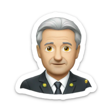 president of ukraine sticker