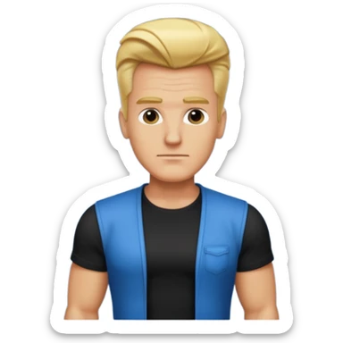 johhny bravo cartoon network sticker