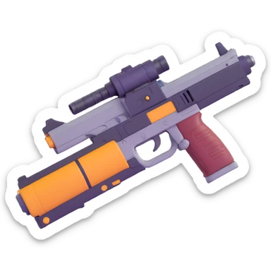 Star-Lord's element gun blaster from Guardians of the Galaxy sticker