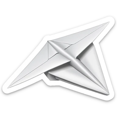 AVION DE PAPEL sticker