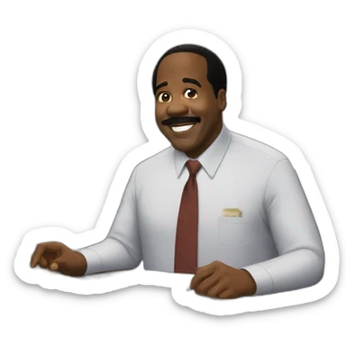 Stanley Hudson office sticker