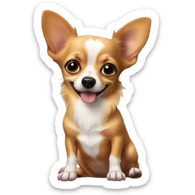 Chihuahua dog daschund dog sticker