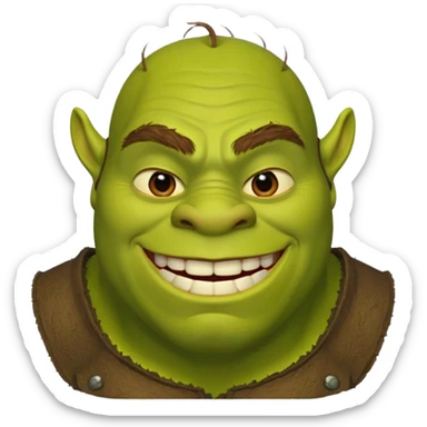 shrek sticker