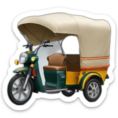 indian autorickshaw  sticker
