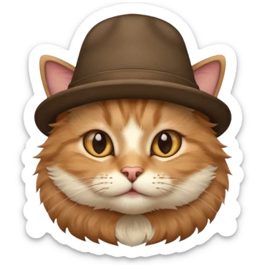 кот в шляпе sticker