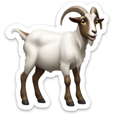 Goat sticker