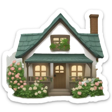 cottagecore sticker