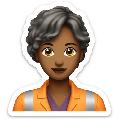 shein factory worker sticker