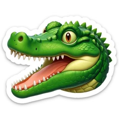Cocodrilo bombard Eenie sticker