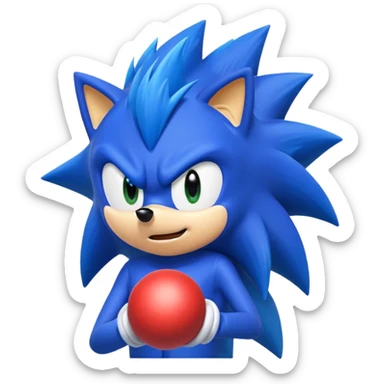 Sonic sticker