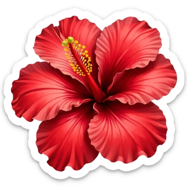 hibiscus sticker