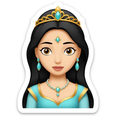 princesse jasmine by aladdin sticker