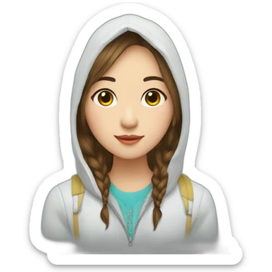 Young Kazakh designer sticker