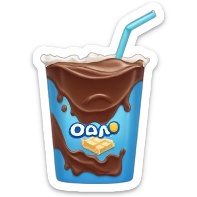 chocolate milk bar sticker