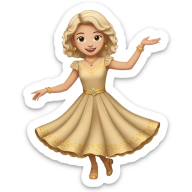 dans eden insan sticker