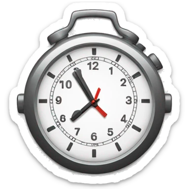 Deadline Emoji 
Usage: To highlight important deadlines.
Design Idea: A calendar page with a clock overlay. sticker