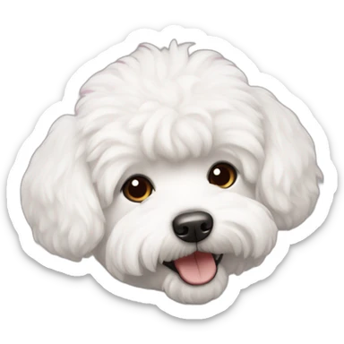 Bichon maltés perro sticker