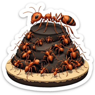 Ant Colony sticker