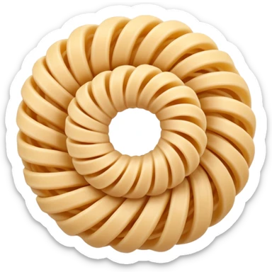 fusilli pasta sticker