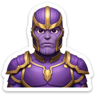Thanos Endgame sticker