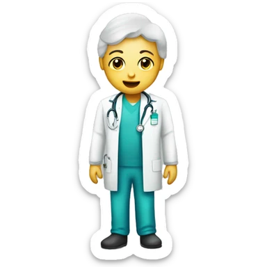 Hospital lab sticker