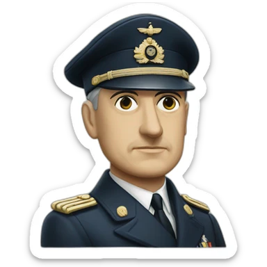 Charles de Gaulle sticker