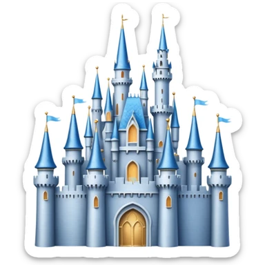Cinderellas castle sticker