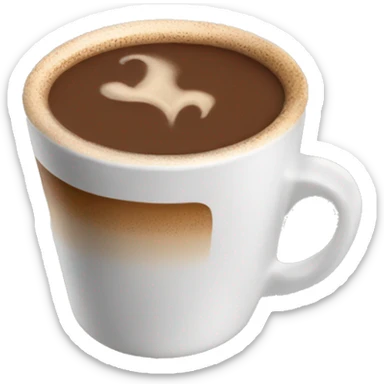 cafe mocha sticker