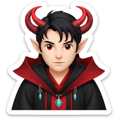 warlock thiefling  sticker