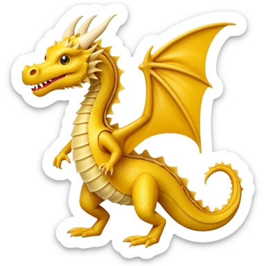 Dragon con cuerpo de pasta canelloni que el cuerpo enga su cuerpo normal con patas sticker