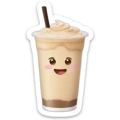 Milk tea sticker