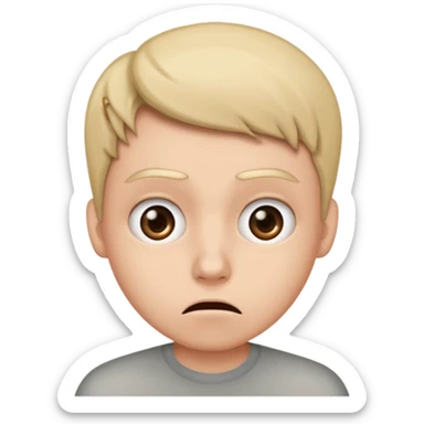 Someone with a the fuck do you mean face “emoji”  sticker