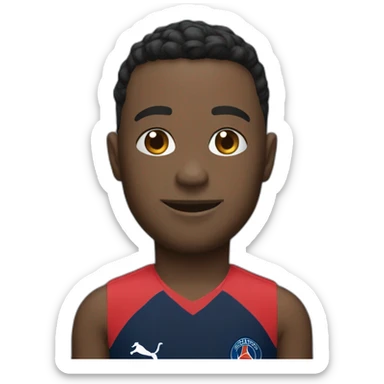 chats avec un maillot du psg sticker