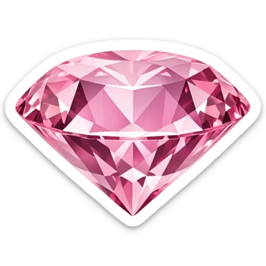 pink diamond sticker