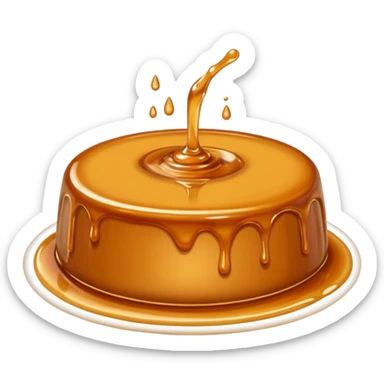 caramelo líquido sticker