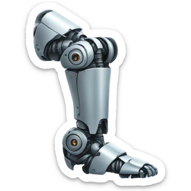 robot leg sticker