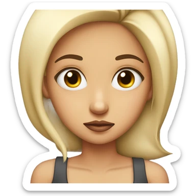 bombastic side eye girl sticker