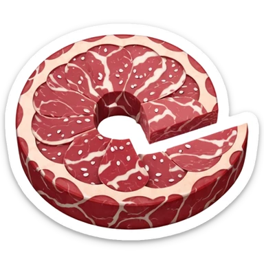 hard salami sticker