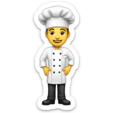 Chef cuisinier sticker