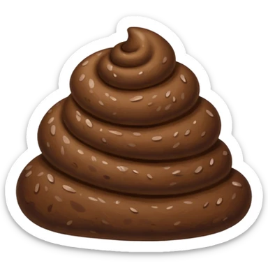 Poop surprise  sticker