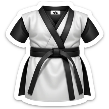 karate belt sticker
