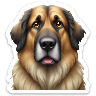 Leonberg winter sticker