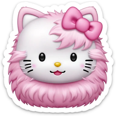 Hello kitty kawaii sticker