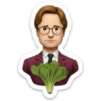 dwight schrute beet sticker